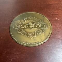 MONOPOLY Heirloom Edition 1997 Parker Brothers Deluxe Wood Box VTG Incomplete