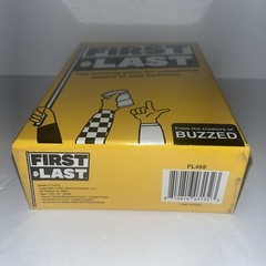 First & Last Drinking Card Board Game Hunch Studios 2021 Buzzed FL455 New Sealed