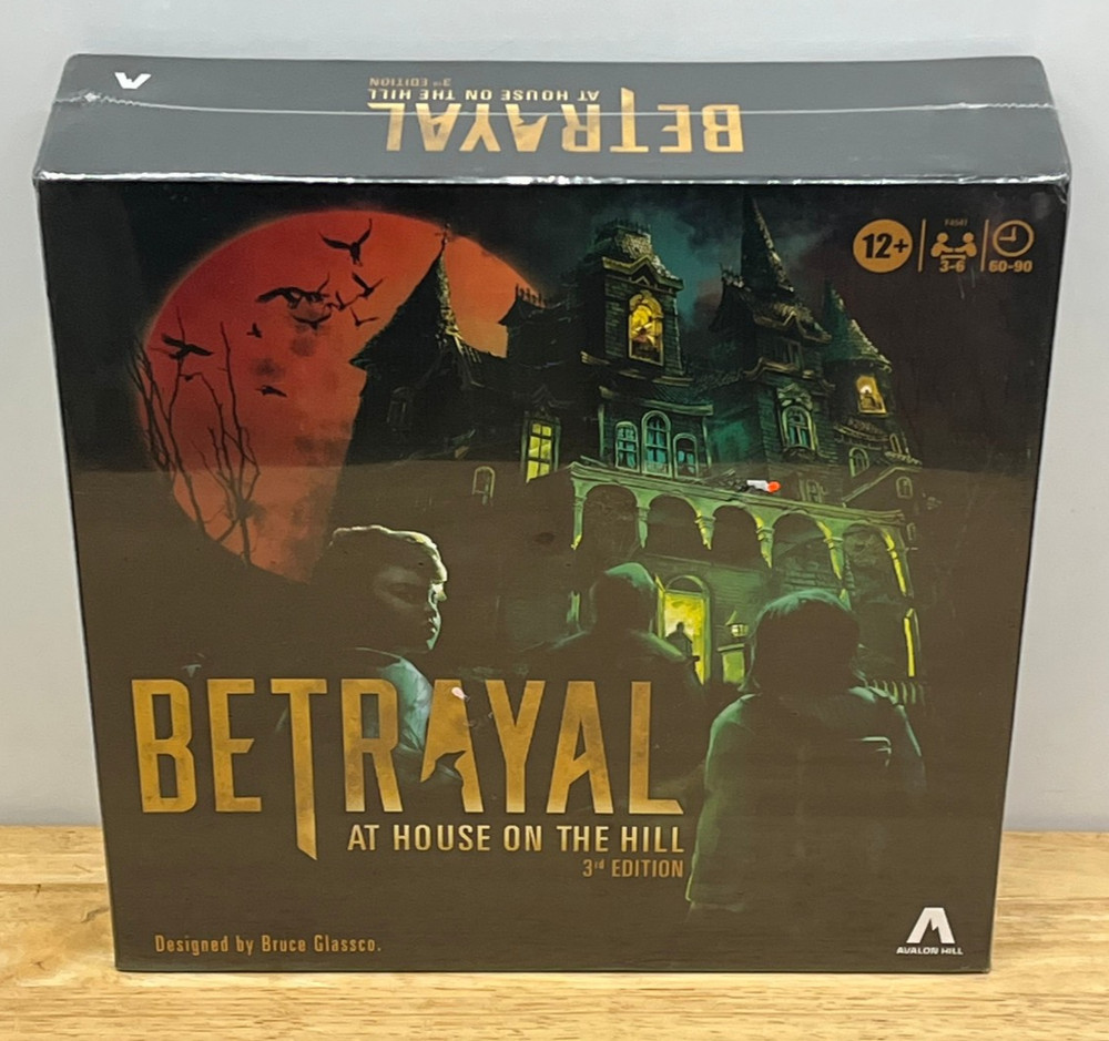 Avalon Hill Hasbro Gaming ~ Betrayal at The House on The Hill 3rd Edition ~ NIP