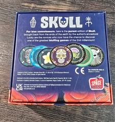 SKULL-Board Game-2021-By Space Cowboys-100% Complete/Great Shape