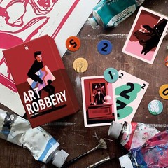 Helvetiq Art Robbery Card Game, Strategic Heists and Cunning Thieves! New Sealed