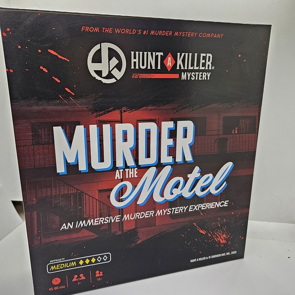 Hunt A Killer Murder at The Motel, Immersive Mystery Game – Complete
