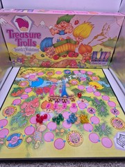 Treasure Trolls Board Game Pressman 1992 Search Wishstones 2-4 Player *READ*