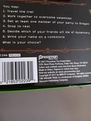 The Oregon Trail Card Game Pressman 2016 2-6 Players Ages 12 and Up -Complete