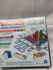 Monopoly BUILDER Board Game – Multicolor*New