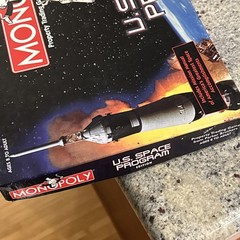 U.S. SPACE PROGRAM MONOPOLY NASA Edition, Complete (See Description, Photos)