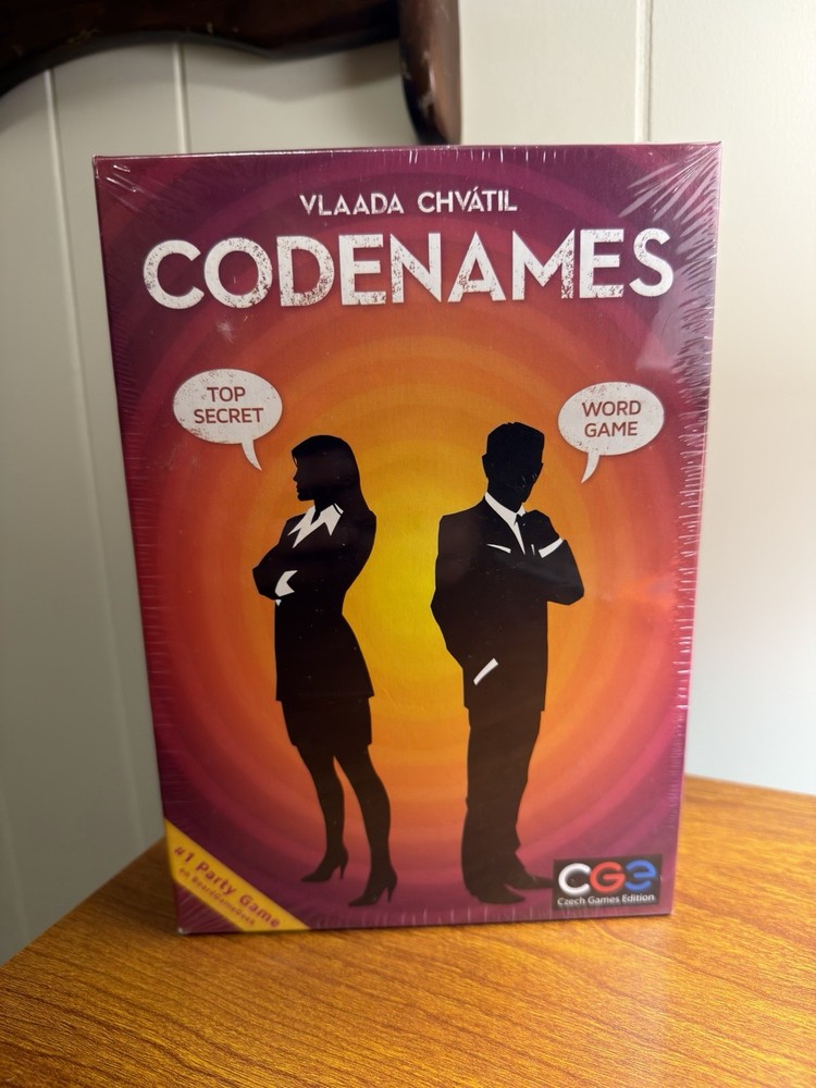 Czech Games Codenames Board Party Game Complete Top Secret Word Game Sealed