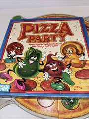 Vintage Pizza Party Matching Game Parker Brothers 1987 Incomplete Replacements