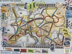 Ticket to Ride Europe Board Game | Alan R. Moon Days of Wonder | NEW Open Box