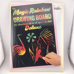 Vintage The Magic Rainbow Drawing Board Deluxe Gonis-Werke Germany