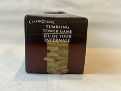 Classic Mini Wooden Blocks Stacking Tumbling Game 72 Pc hand Crafted New