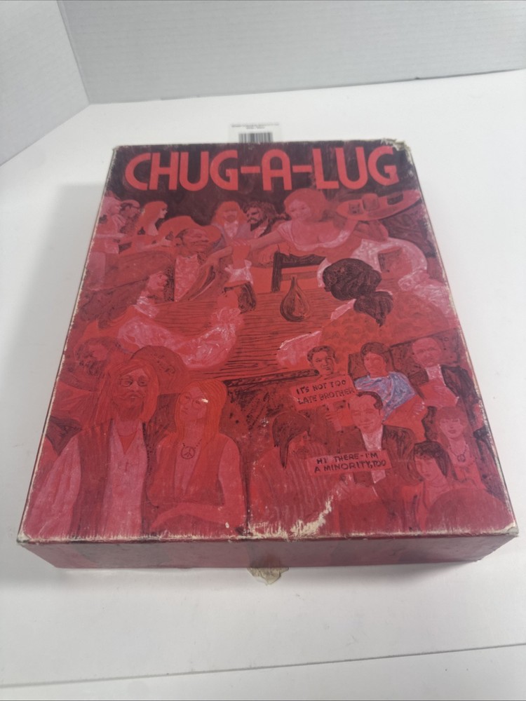 Chug-A-Lug The Drinking Party Game Boardgame 1969 Complete See Description