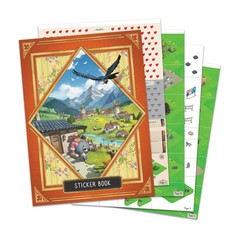 Asmodee Cozy Stickerville Board Game – Narrative Strategy Game Of Village