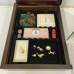 Monopoly Heritage Edition 2024 Hasbro WS Game Company Walnut Stained Box VGC