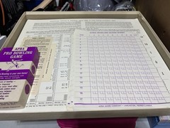 VTG 1978 APBA Pro Bowling Board Game w/8 Bowler Card Sets See Description