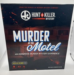 Hunt A Killer Murder at The Motel Mystery Game Used Complete Mint Board Game