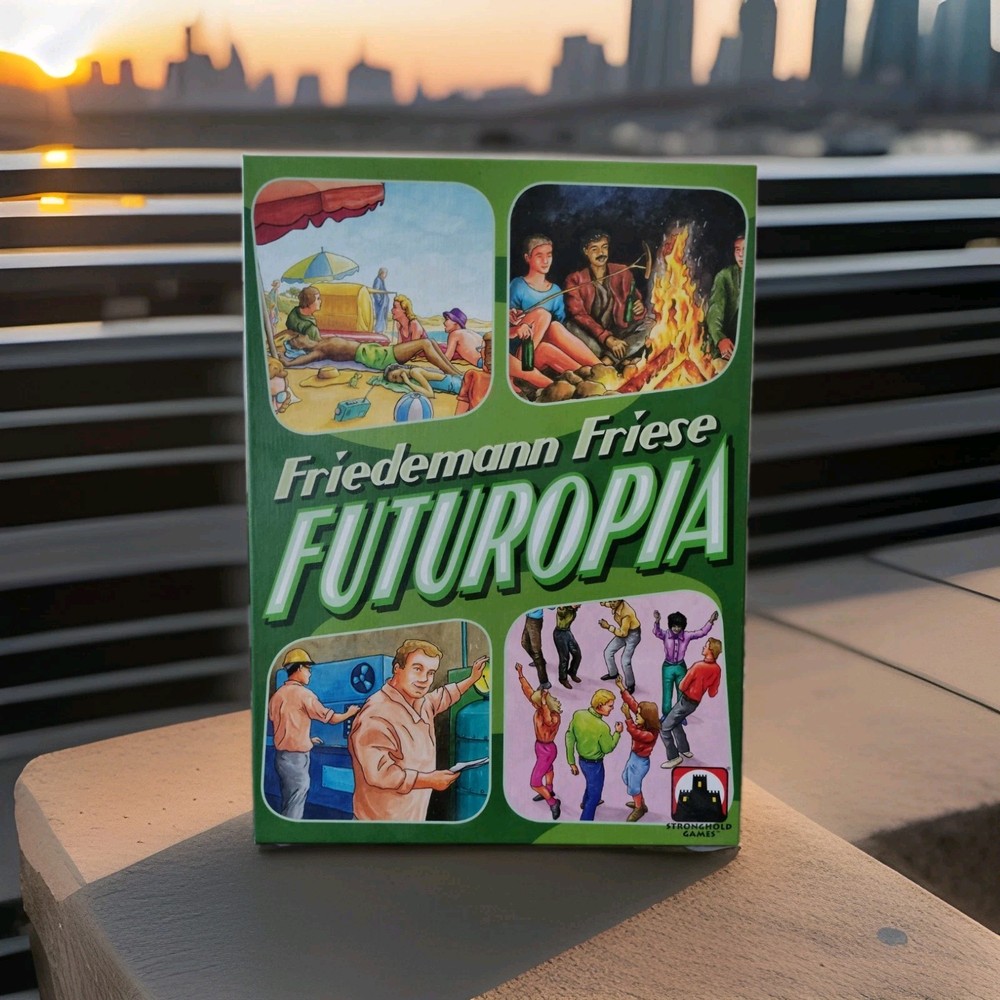Stronghold Boardgame Futuropia Box VG+/EX