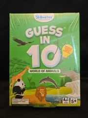 Skillmatics Guess in 10 Board Game – World of Animals – Educational Gift Ages 6+