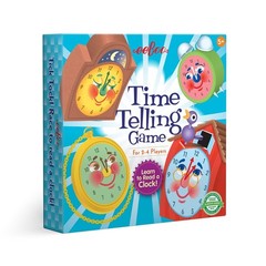 Eeboo Time Telling Game Develops Time Telling Skills Learn To Read A Clock