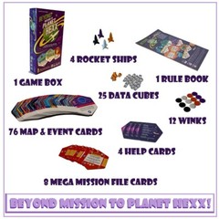 Core Game/Beyond Mission to Planet Hexx 2 Pack – Game & Expansion + 5 Dice Set