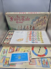 Vintage 1963 The Fairy Tale Game By Selchow & Righter Co. 99% Complete