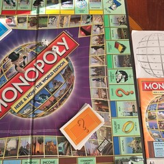 Monopoly Here and Now World Edition COMPLETE Unit Works Parker Brothers 2008