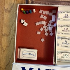 Masterpiece 1987 Parker Brothers Art Auction Board Game Complete