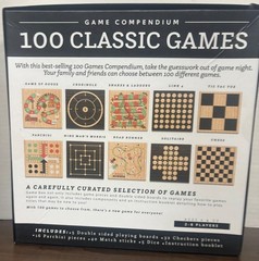 🔥🔥100 CLASSIC GAMES COMPENDIUM 2-6 PLAYERS – NEW🔥🔥