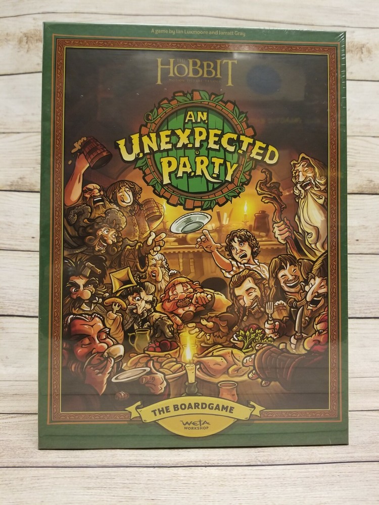 The Hobbit An Unexpected Party the Boardgame by Weta Workshop SEALED