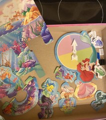 The Little Mermaid Walt Disney 3D Special Edition Board Game 99% Complete FreeSh