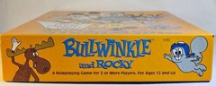 Bullwinkle and Rocky Role Playing Party Game RPG 1988 COMPLETE Unplayed MINT