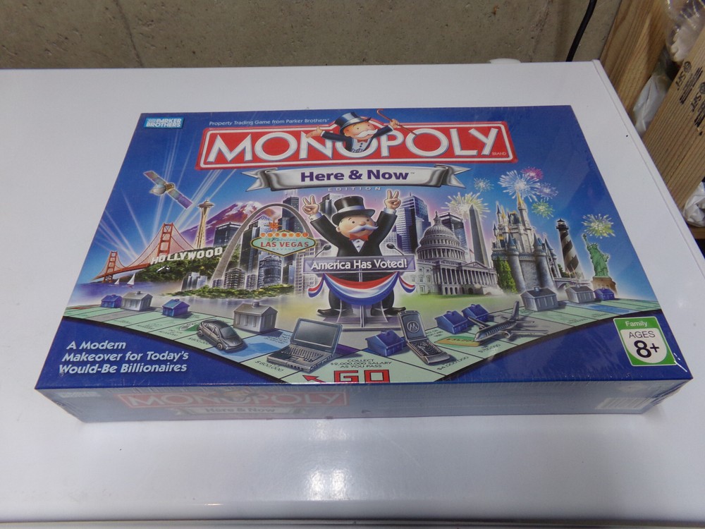 MAKE AN OFFER 2006 Monopoly Here & Now Edition YES America Has Voted