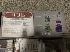Scythe Base Game + 2 expansions + Game Upgrades (see description)