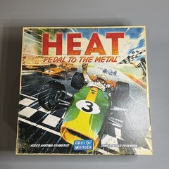 Heat: Pedal to the Metal Board Game by Days of Wonder – Unpunched, Out of Shrink