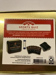 Championship Sport Quiz Game in Collectible Tin Box – 50 Cards – 100 Questions
