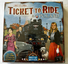TICKET TO RIDE POLAND BOARD GAME DAYS OF WONDER BRAND NEW IN SEALED BOX