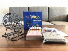 Yuanhe Bingo Board Ball Holder – 3/5″ Balls 14″ x5.8″ x 0.5.”, Black