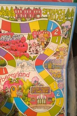 Strawberry Shortcake in Big Apple City Board Game 1981 Vtg. MISSING PAWN, READ