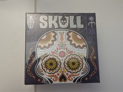 Space Cowboys SKULL Bluffing Game Herve’ Marly Blue Box – New Sealed