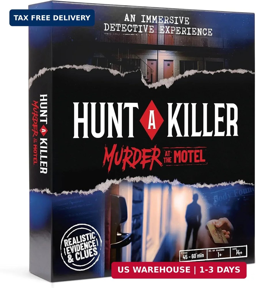 Hunt A Killer Murder at The Motel – an Immersive Murder Mystery Experience – for