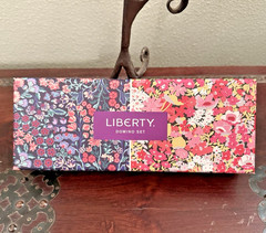 Galison Liberty London Wood Floral Domino Set