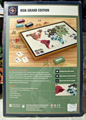 Risk Grand Edition Folding Wooden Board GameNew Factory Sealed
