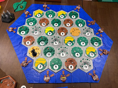 Settlers of Catan 5/6 PLAYER Base Board Game with Magnets 3D Printed