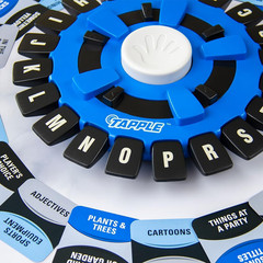the Original TAPPLE, the Fast-Paced Family Board Game,Choose a Category & Race a