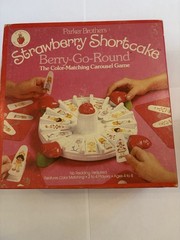 VTG 1981 Strawberry Shortcake Berry-Go-Round Board Game Parker Bros Complete Box