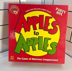 Early 2000s Apples To Apples Game Party Box ( Complete)