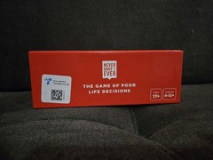 Never Have I Ever – The Game of Poor Life Decisions Ages 17+, 4-12 Players