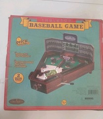 Barrington Wooden Tabletop Pinball Style Baseball Game Brand New