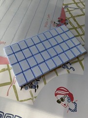Luxury American Mahjong Tile Set + Matching Floral Mat | White Acrylic | New