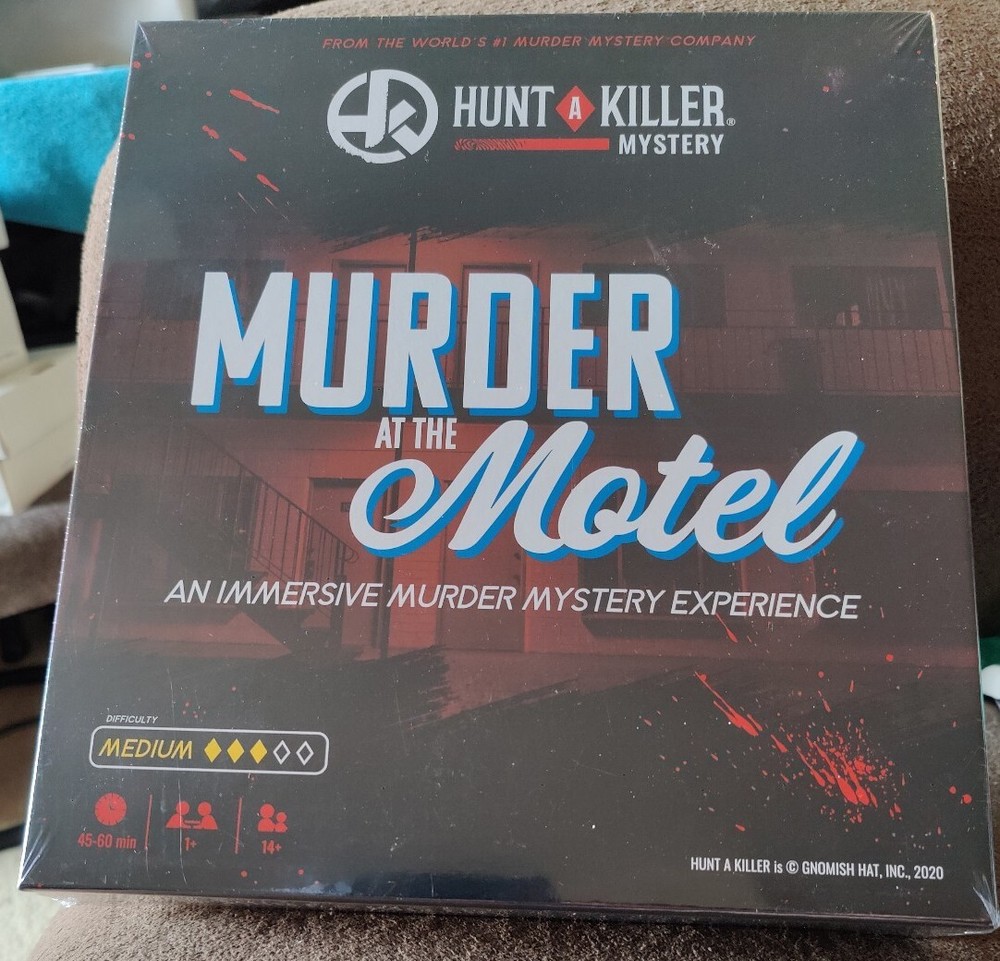 Hunt A Killer Murder at the Motel Game